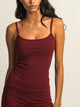 HARLOW HARLOW GIA TANK TOP - BURGUNDY - Boathouse