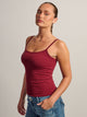HARLOW HARLOW GIA TANK TOP - BURGUNDY - Boathouse