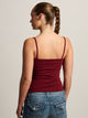 HARLOW HARLOW GIA TANK TOP - BURGUNDY - Boathouse