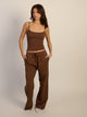HARLOW HARLOW GIA TANK TOP - CHOCOLATE - Boathouse