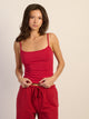 HARLOW HARLOW GIA TANK - RUBY - Boathouse