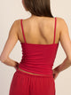 HARLOW HARLOW GIA TANK - RUBY - Boathouse