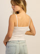 HARLOW HARLOW GIA TANK - WHITE - Boathouse