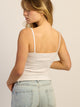 HARLOW HARLOW GIA TANK - WHITE - Boathouse