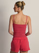 HARLOW HARLOW GIA TANK - WASHD RED - Boathouse