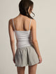 HARLOW HARLOW GIA MELANGE TANK TOP - CLOUD - Boathouse