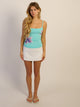 HARLOW GIA TANK - PRINT AQUA