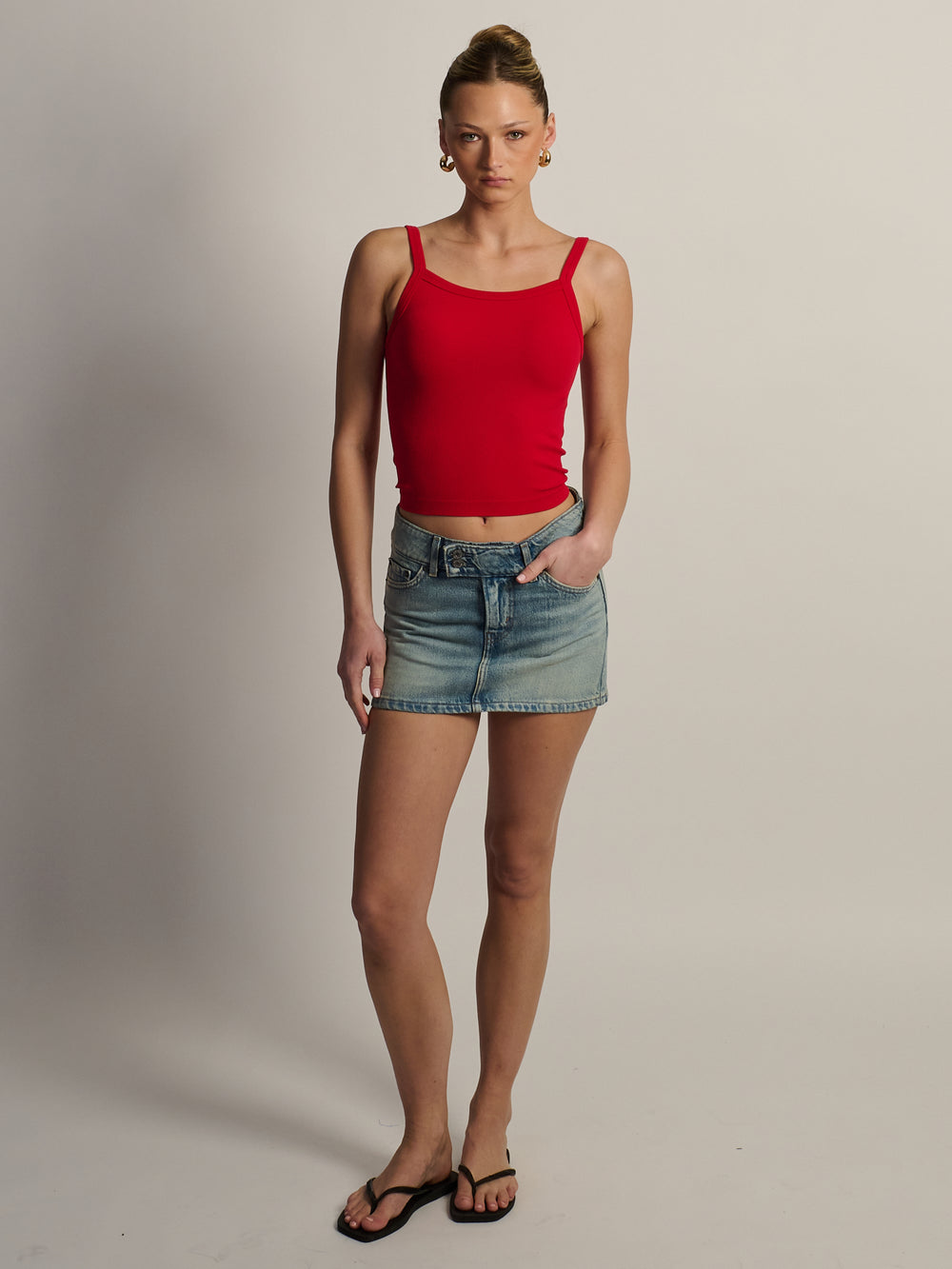 HARLOW GIGI TANK - RUBY