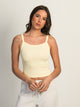 HARLOW HARLOW GIGI TANK TOP - BABY YELLOW - Boathouse