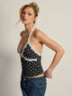HARLOW HARLOW SALOME TOP - NOIR - Boathouse