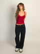 HARLOW HARLOW LENI TANK TOP - PORT RED - Boathouse