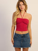 HARLOW LIA TOP - RUBY