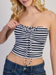 HARLOW HARLOW LIA TOP - WHITE - Boathouse