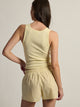 HARLOW HARLOW ESSENTIAL SQUARENECK TANK - YELLOW - Boathouse