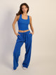 HARLOW ESSENTIAL SQUARENECK TANK - COBALT
