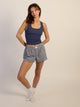 HARLOW ESSENTIAL SQUARENECK TANK - INDIGO