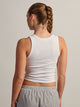 HARLOW HARLOW ESSENTIAL SQUARENECK TANK - WHITE - Boathouse