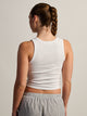 HARLOW HARLOW ESSENTIAL SQUARENECK TANK - WHITE - Boathouse