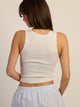 HARLOW ESSENTIAL SQUARENECK TANK - CLOUD