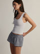 HARLOW HARLOW ESSENTIAL SQUARENECK TANK - CLOUD - Boathouse