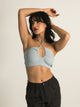 HARLOW HARLOW TWIST HALTER TOP - CLEARANCE - Boathouse
