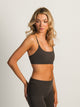 HARLOW HARLOW CLASSIC SCOOP BRALETTE - CHARCOAL - Boathouse