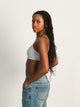 HARLOW HARLOW CLASSIC MELANGE SCOOP BRALETTE - HEATHER GREY - Boathouse