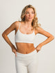 HARLOW HARLOW CLASSIC SCOOP MELANGE BRALETTE - CLOUD - Boathouse