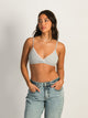 HARLOW HARLOW CLASSIC TRIANGLE LACE BRALETTE - HEATHER GREY - Boathouse