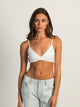 HARLOW HARLOW CLS TRIANGLE PRINT BRALETTE - WHITE - Boathouse