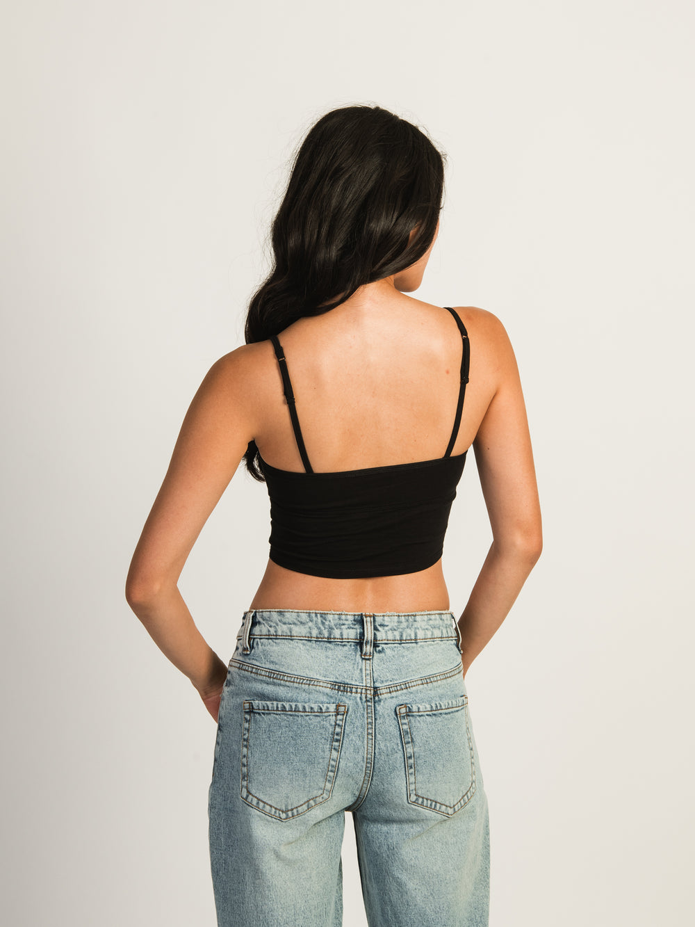 HARLOW TANKETTE - BLACK - CLEARANCE