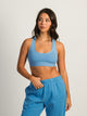 HARLOW HARLOW RACERBACK BRALETTE - ELECTRIC BLUE - Boathouse