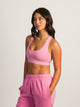 HARLOW HARLOW RACERBACK BRALETTE - PINK - Boathouse