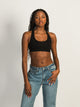 HARLOW HARLOW RACERBACK BRALETTE - BLACK - Boathouse