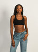 HARLOW HARLOW RACERBACK BRALETTE - BLACK - Boathouse