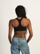 HARLOW HARLOW RACERBACK BRALETTE - BLACK - Boathouse