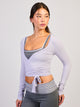 HAUT CACHE-COEUR SCULPT HARLOW - LILAS