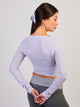 HAUT CACHE-COEUR SCULPT HARLOW - LILAS