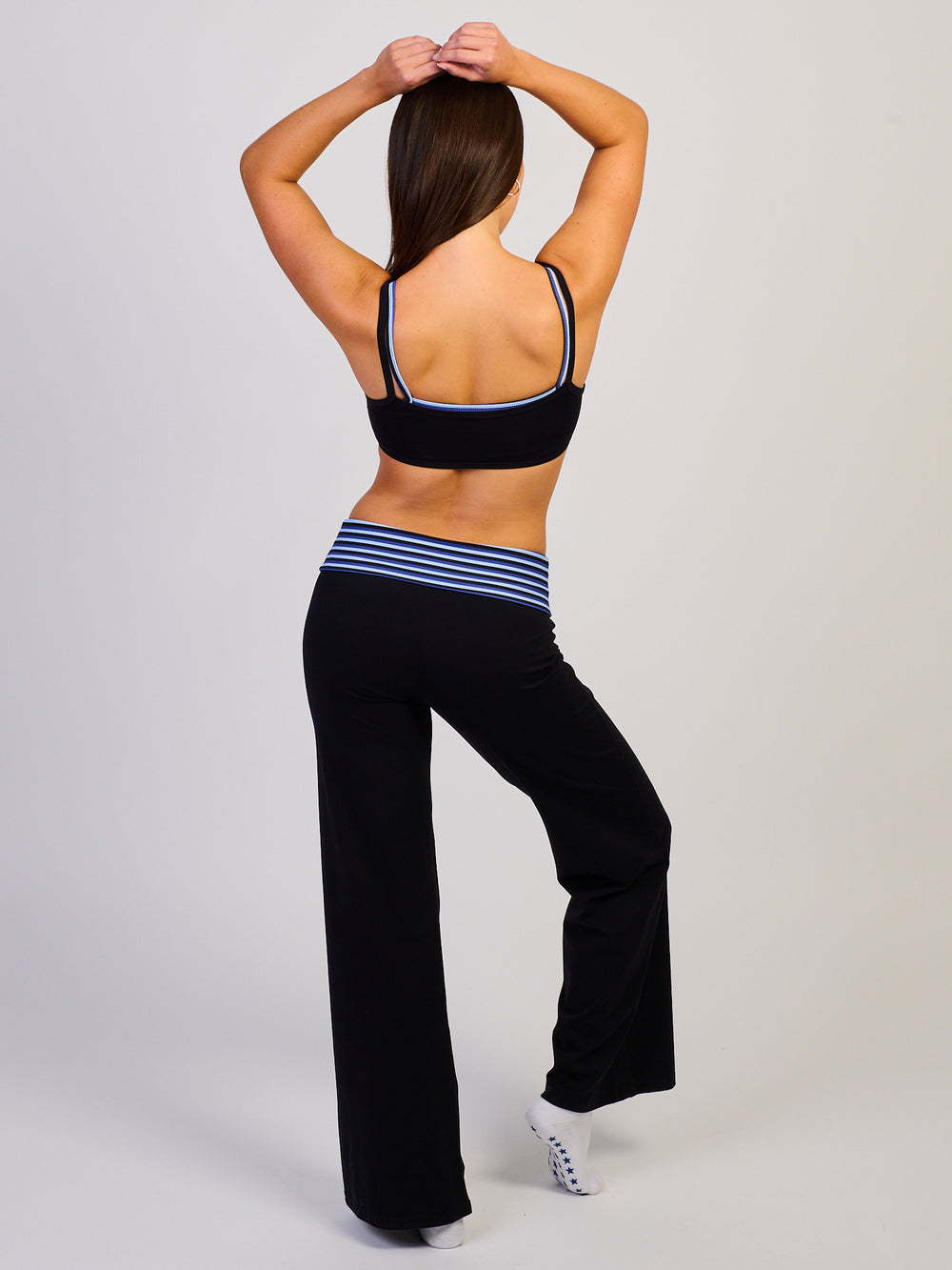HARLOW HARLOW SCULPT FOLDOVER PANT - BLACK - Boathouse