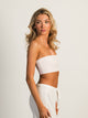 HARLOW HARLOW BETHANNY BANDEAU - BABY PINK - CLEARANCE - Boathouse