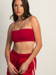 HARLOW HARLOW BETHANNY BANDEAU - PORT RED - Boathouse