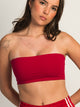 HARLOW HARLOW BETHANNY BANDEAU - PORT RED - Boathouse
