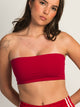 HARLOW HARLOW BETHANNY BANDEAU - PORT RED - Boathouse