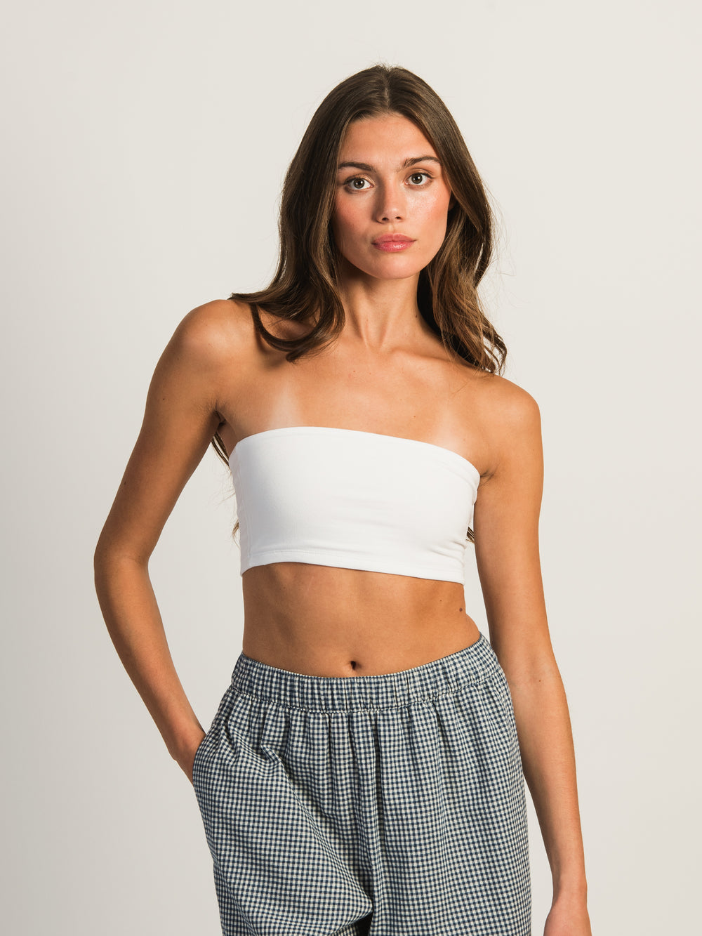 HARLOW HARLOW BETHANNY BANDEAU - WHITE - CLEARANCE - Boathouse