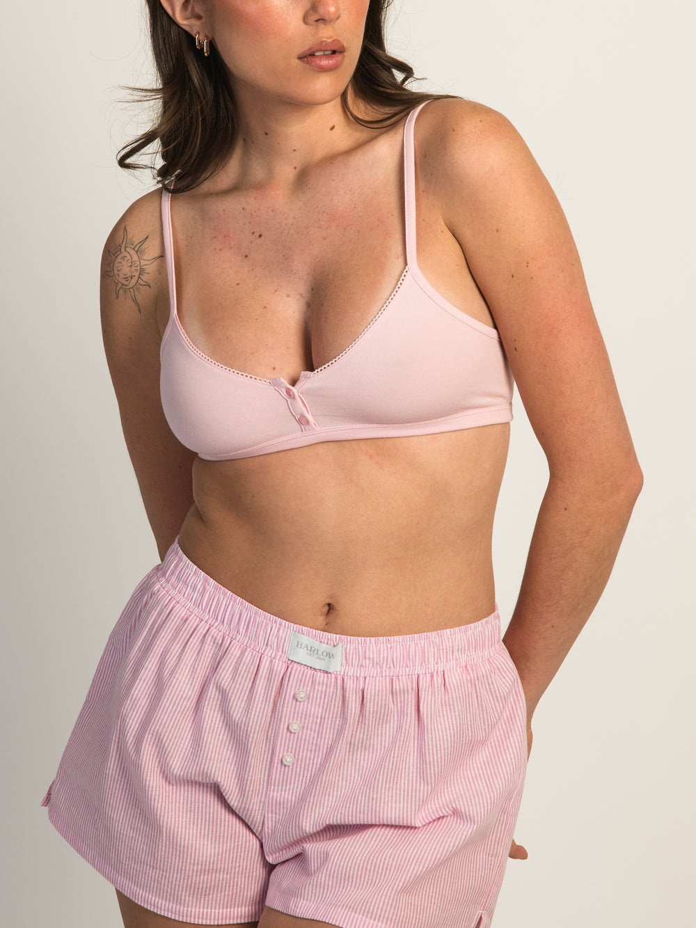 HARLOW DAISY BRALETTE - CHERRY BLOSSOM