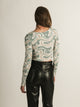 HARLOW HARLOW BECKY SCOOPNECK ALL OVER PRINT LONG SLEEVE - CLEARANCE - Boathouse