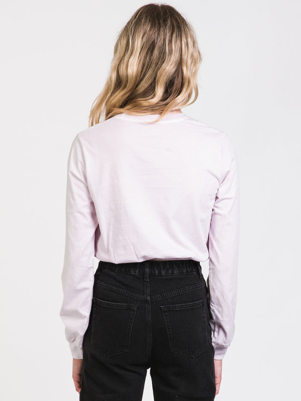 HARLOW MONICA LONG SLEEVE ELASTIC TEE - CLEARANCE