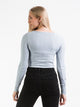 HARLOW HARLOW BIANCA RIB BUTTON UP - CLEARANCE - Boathouse