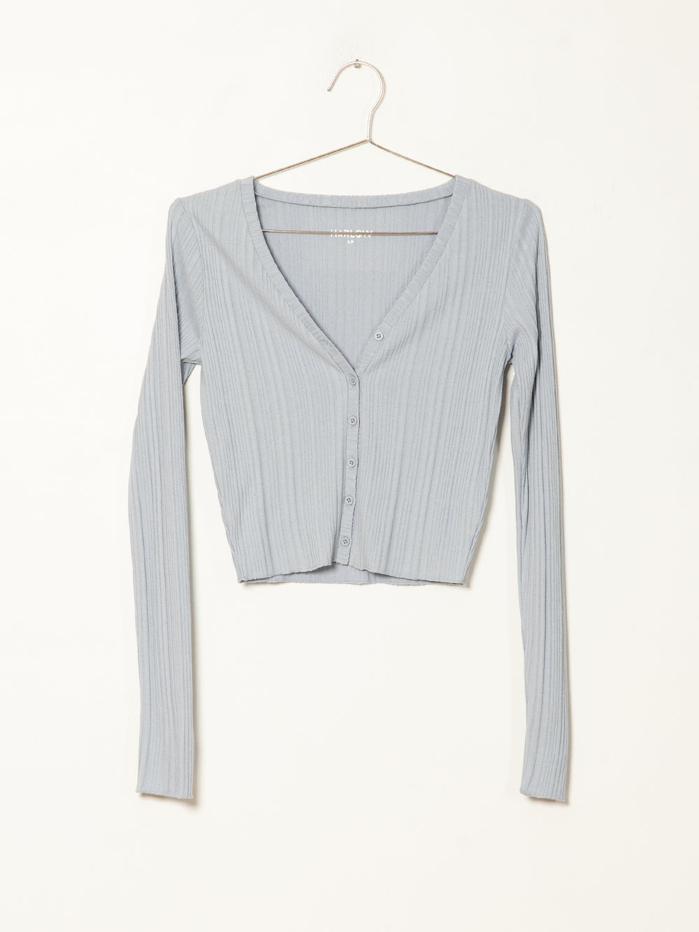 HARLOW BIANCA RIB BUTTON UP - CLEARANCE