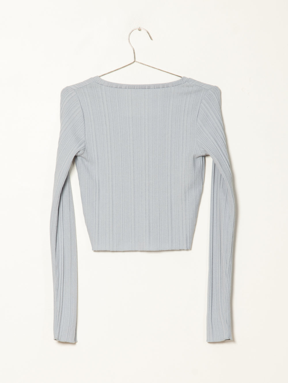 HARLOW BIANCA RIB BUTTON UP - CLEARANCE